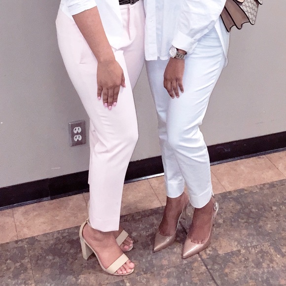 Pastel Pink Dress Pants | Banana Republic - Picture 5 of 5